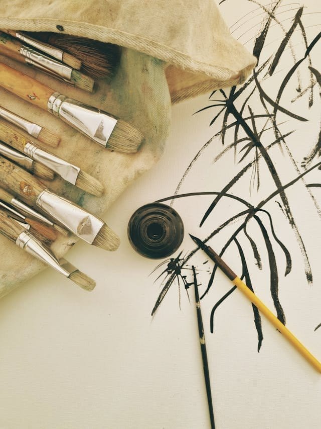 papel para dibujar con tinta