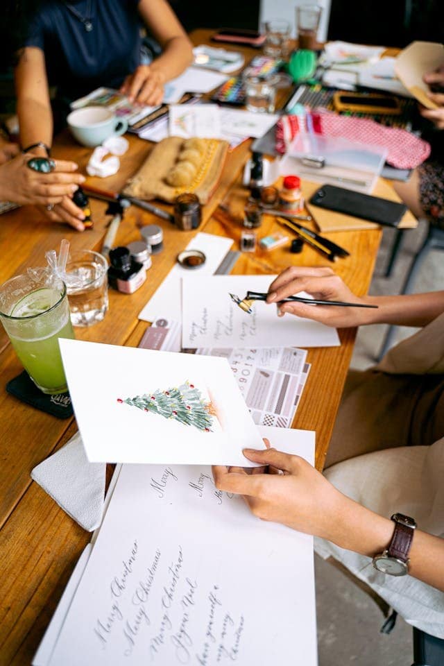 mezclar tinta y acuarela