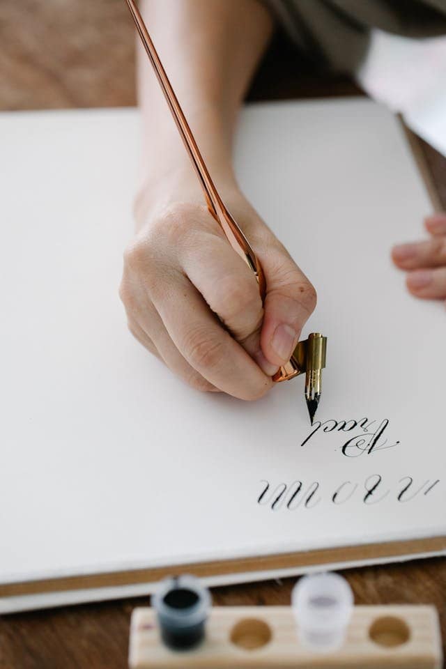 papel para dibujar con tinta