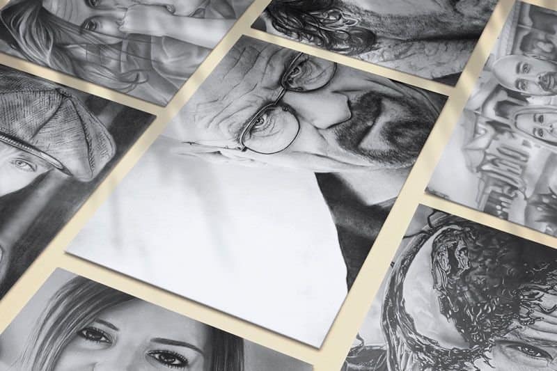 retratos flyer galeria